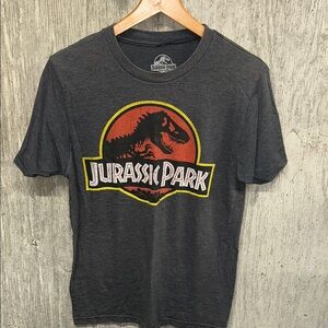 Jurassic Park Dark Gray T-Shirt Small